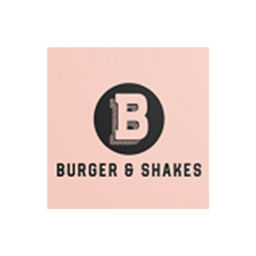 Burgers & Shakes logo.